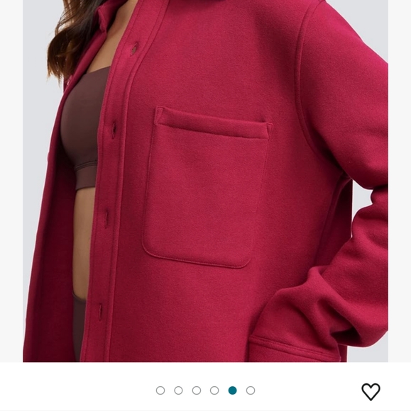 NWT CRZ YOGA Womens Fleece Shacket Jackets - Picture 4 of 11